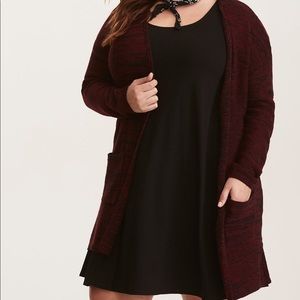 KNIT OPEN CARDIGAN